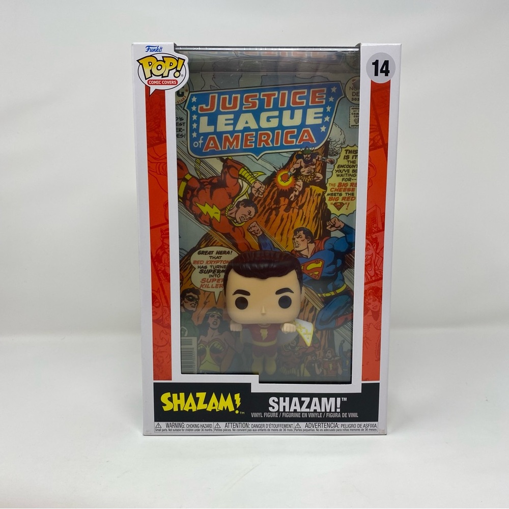 Funko Pop! Comic‎ Covers: DC - Shazam! NEW